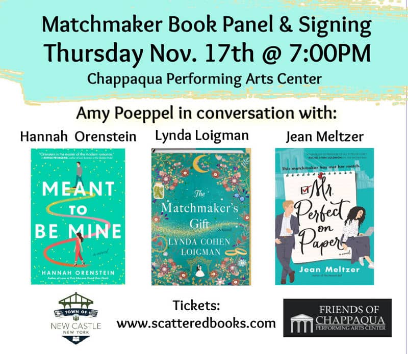Matchmaker Book author signing event