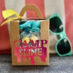 Camp Slime Kit with red packaging