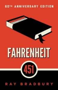 Book cover of Fahrenheit 451 by Ray Bradbury