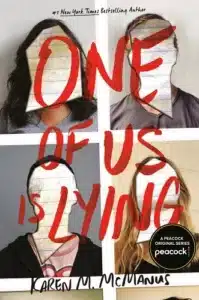 Cover of One of Us is Lying book